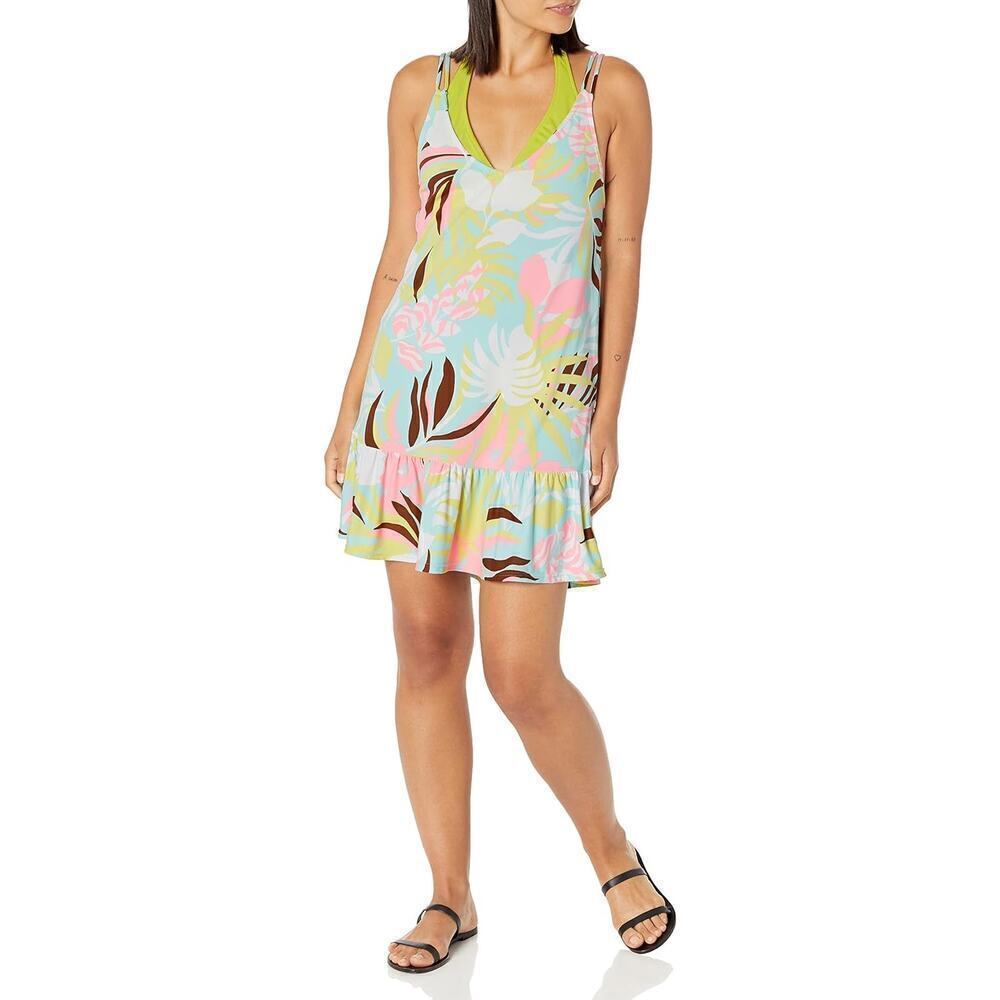 NWT Maaji Zinnia Mermaizing Beach Cover Up Dress Women's Size Small